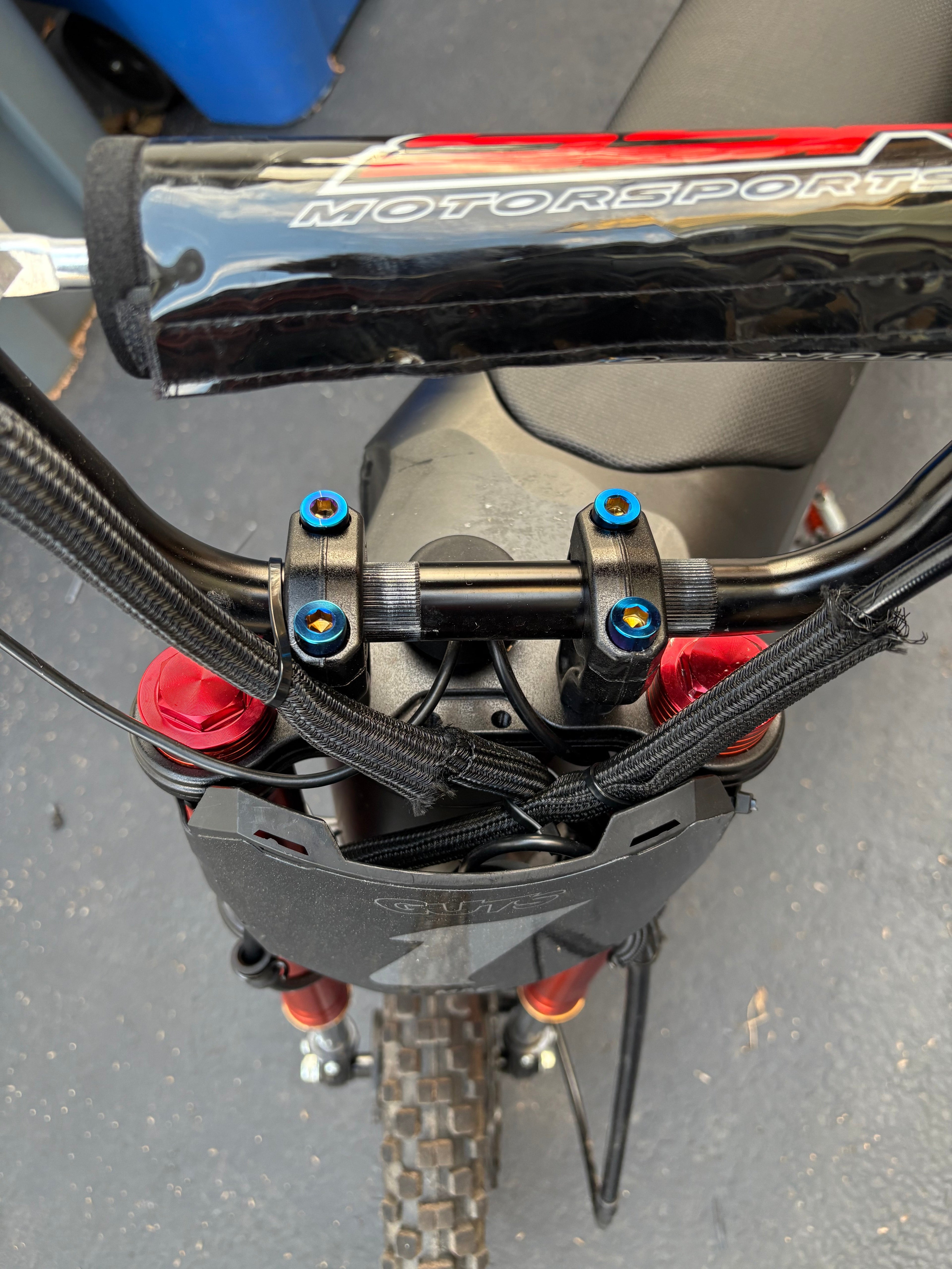 Titanium Tuttio/RTR/Ebox/Mototec Direct Mount Bolts