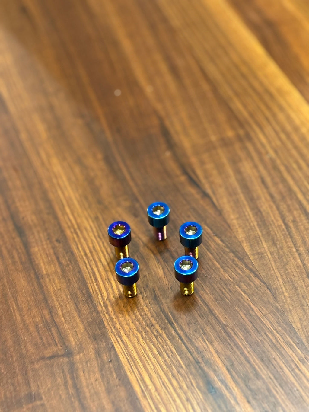 Sprocket Titanium Bolts (set of 5)