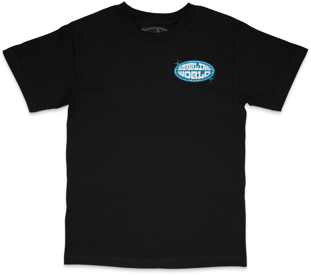 StarlineWorld (Black-Blue) Tee