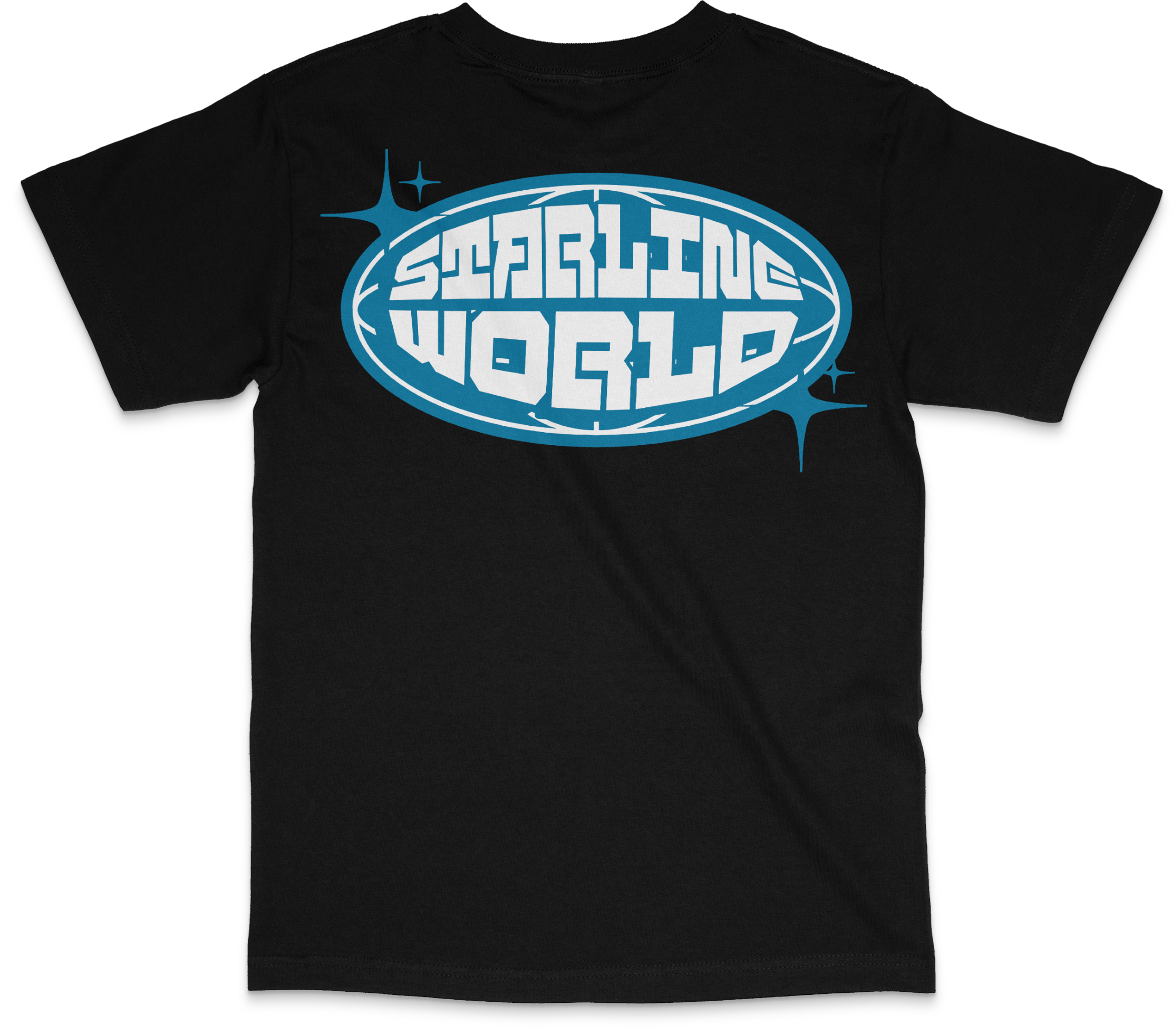 StarlineWorld (Black-Blue) Tee
