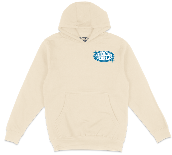 StarlineWorld (Bone-Blue) Hoodie