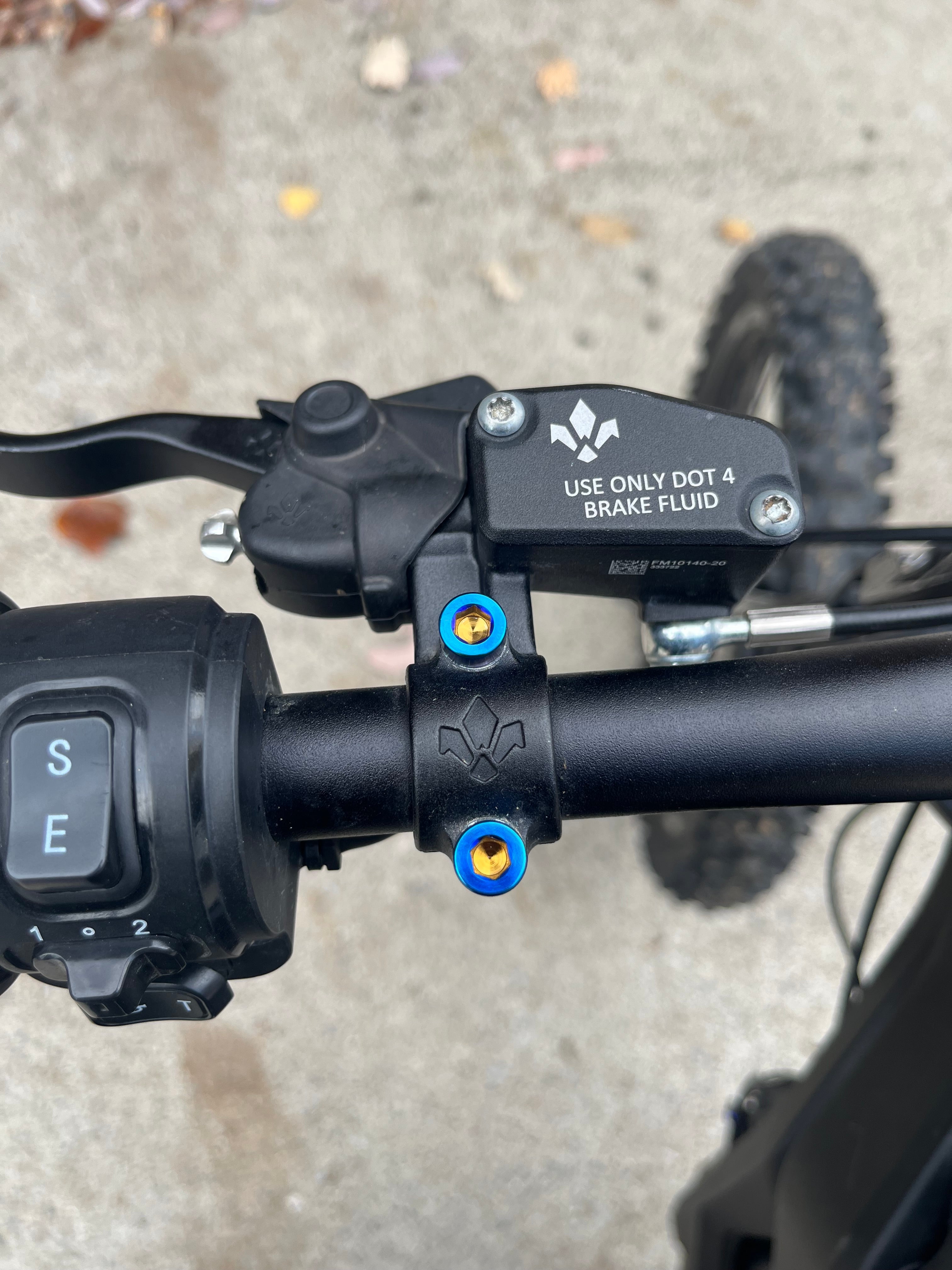 Formula Hand Brake Titanium (Set of 2)