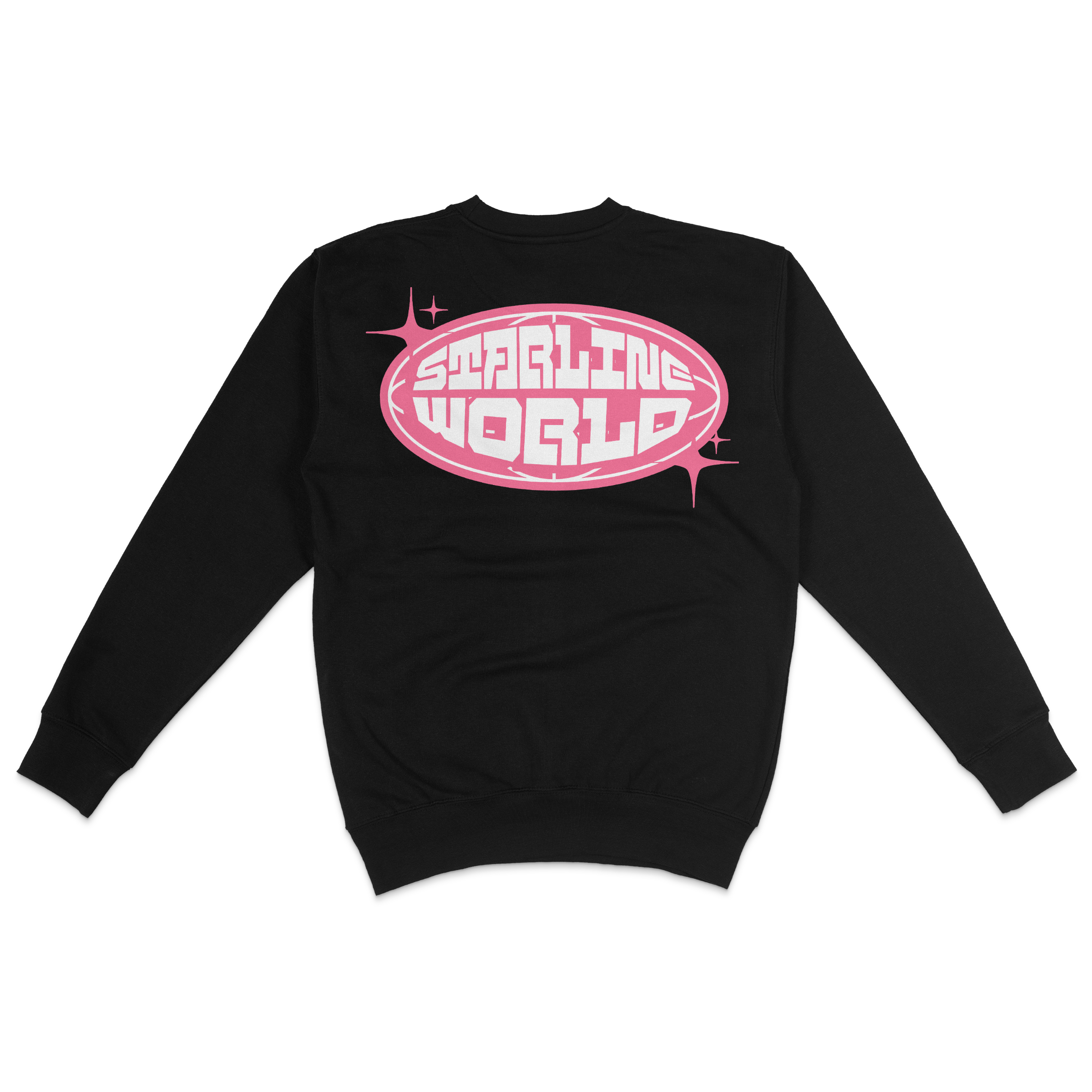 StarlineWorld (Black-Pink) CREWNECK